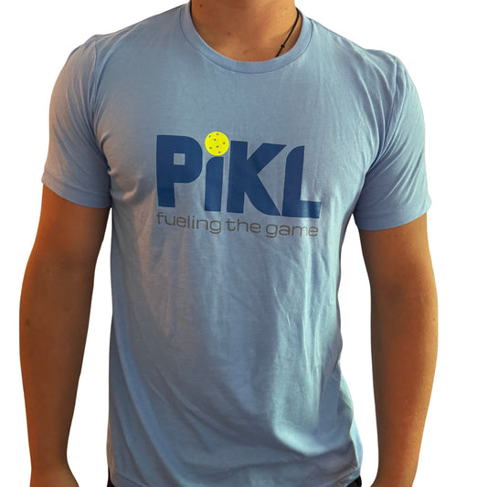 Next Level Unisex Triblend T-Shirt (Blue Logo)