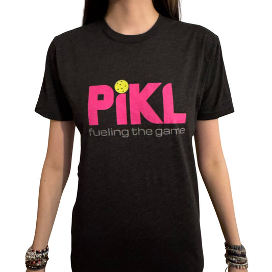 Next Level Unisex Triblend T-Shirt (Pink Logo)
