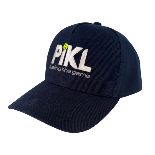 Navy Snapback Cap (White Logo)