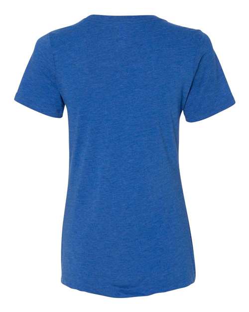 Bella + Canvas Women’s Relaxed Fit Triblend Tee (Pink Logo)