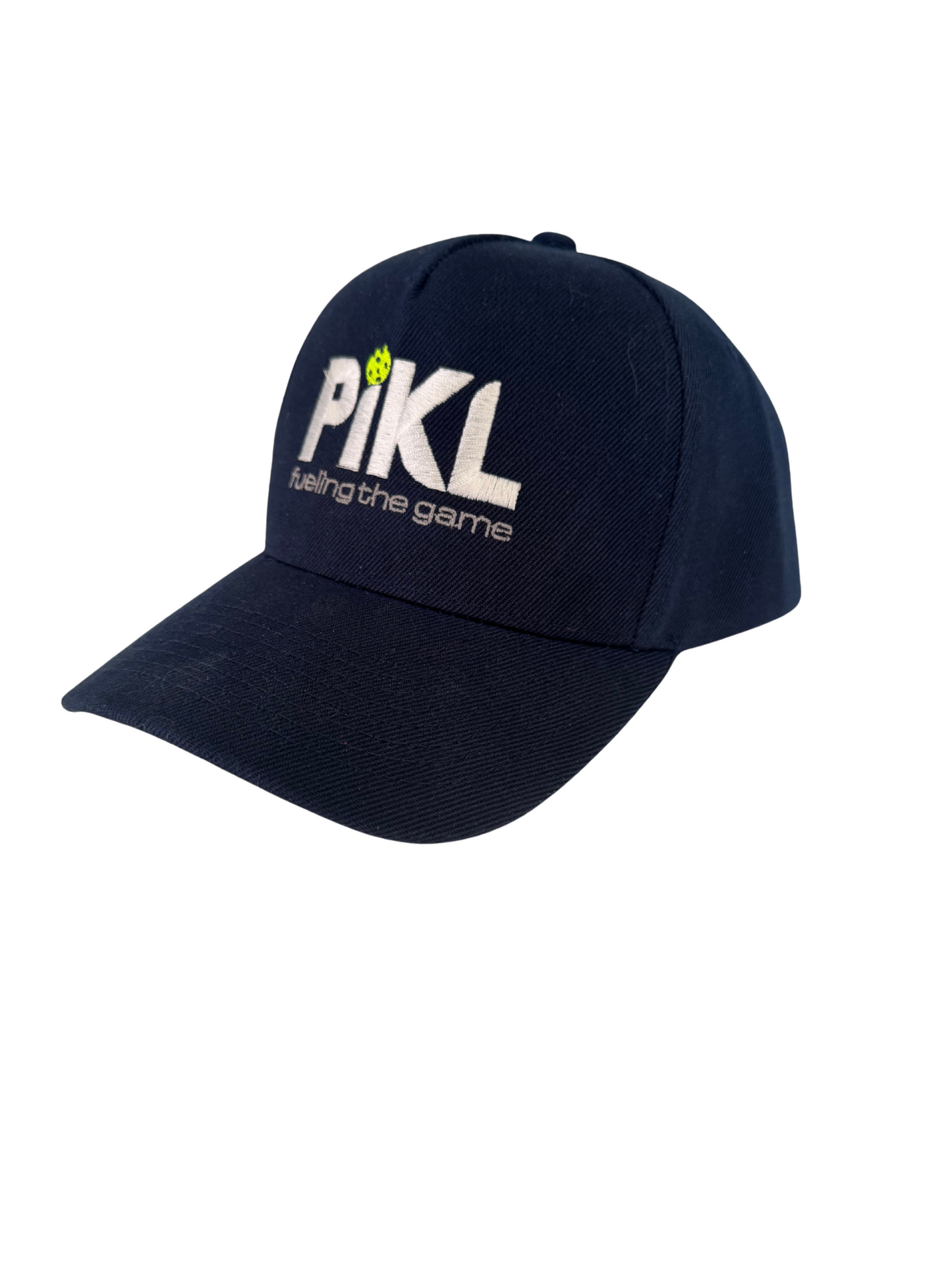 Navy Snapback Cap (White Logo)