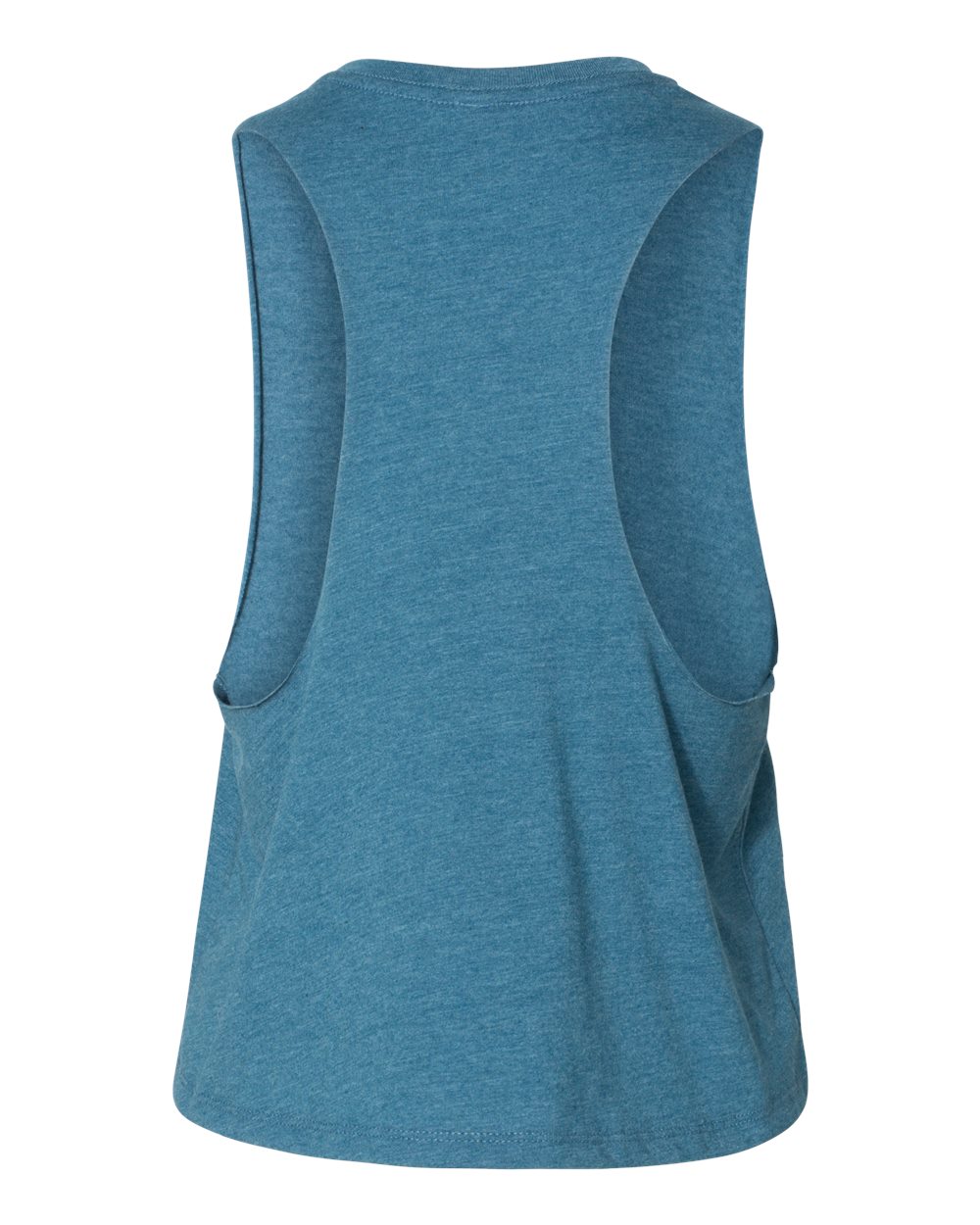 Bella + Canvas Women's Racerback Crop Tank (Pink Logo)