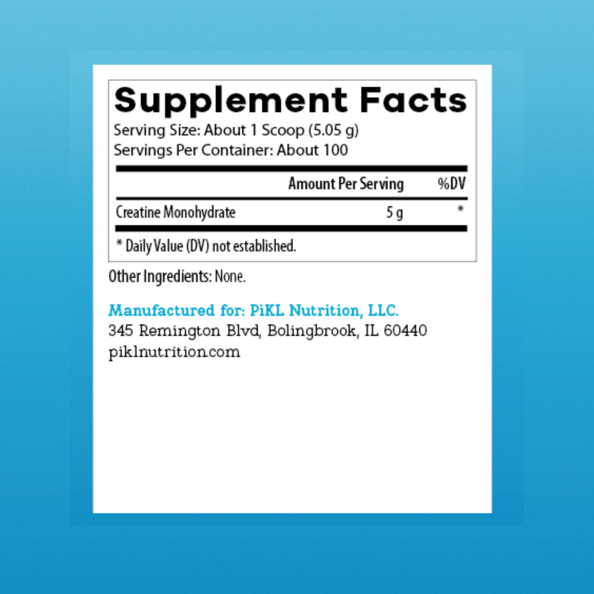 Creatine Monohydrate