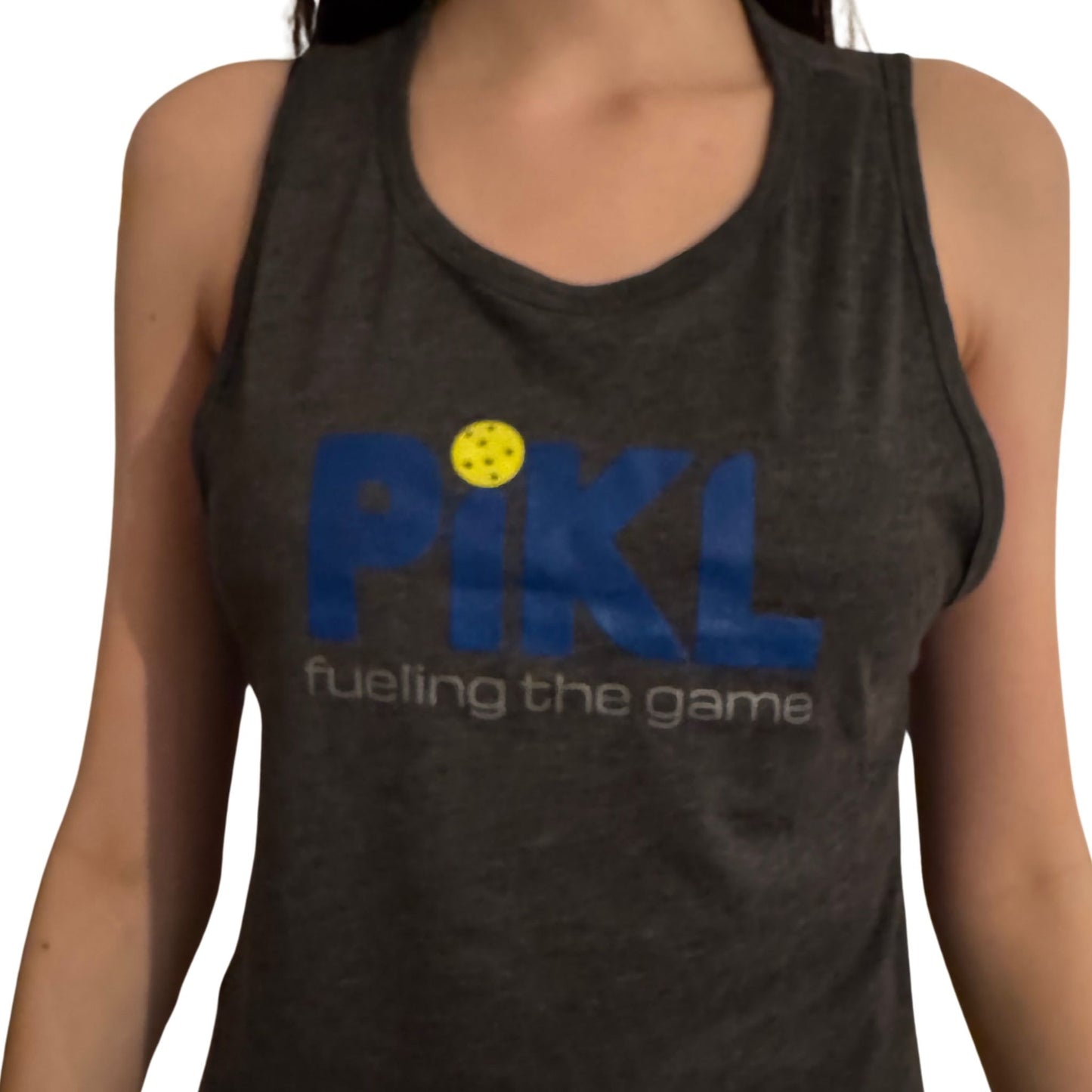 Next Level Women's Festival Crop Tank (Blue Logo)