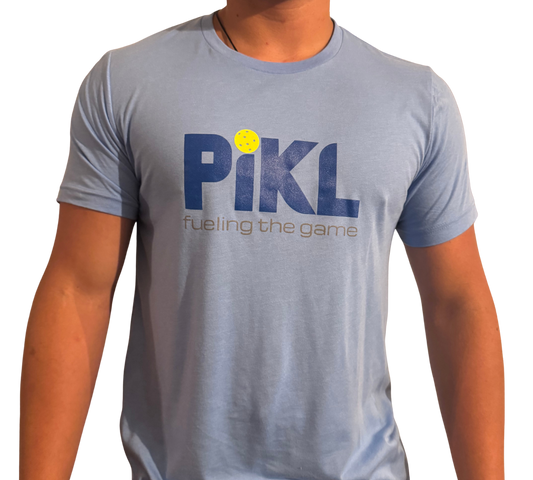 Next Level Unisex Triblend T-Shirt (Blue Logo)