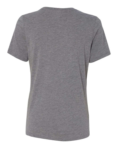 Bella + Canvas Women’s Relaxed Fit Triblend Tee (Pink Logo)