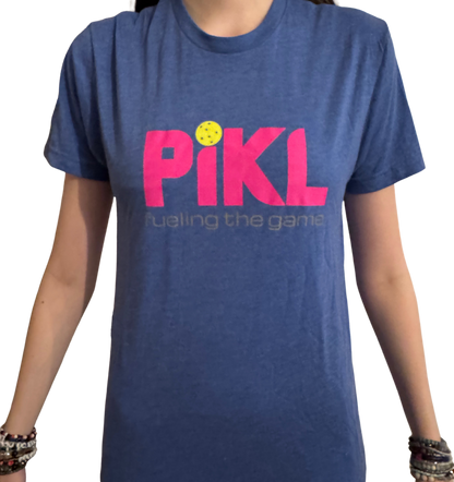 Next Level Unisex Triblend T-Shirt (Pink Logo)