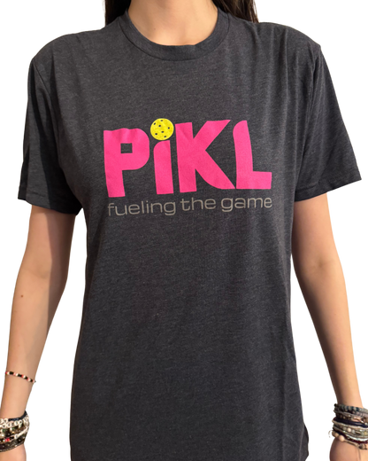 Next Level Unisex Triblend T-Shirt (Pink Logo)